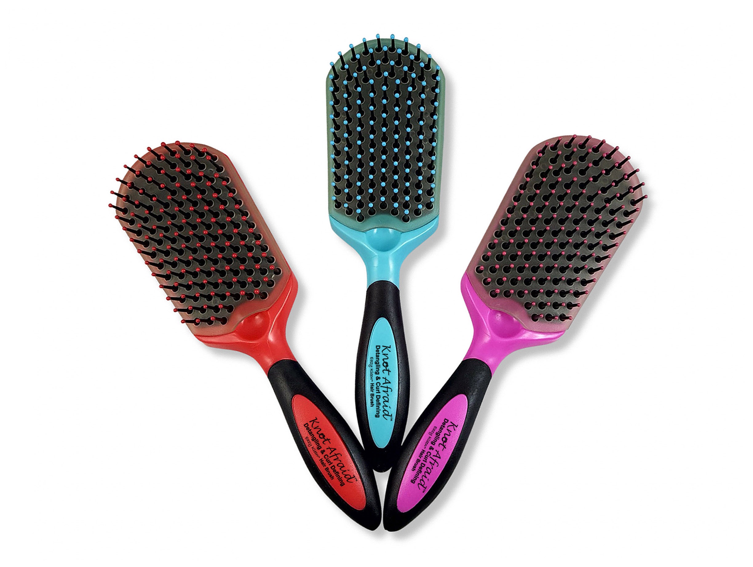 Curl Defining and Detangling Self Cleaning Hair Brush